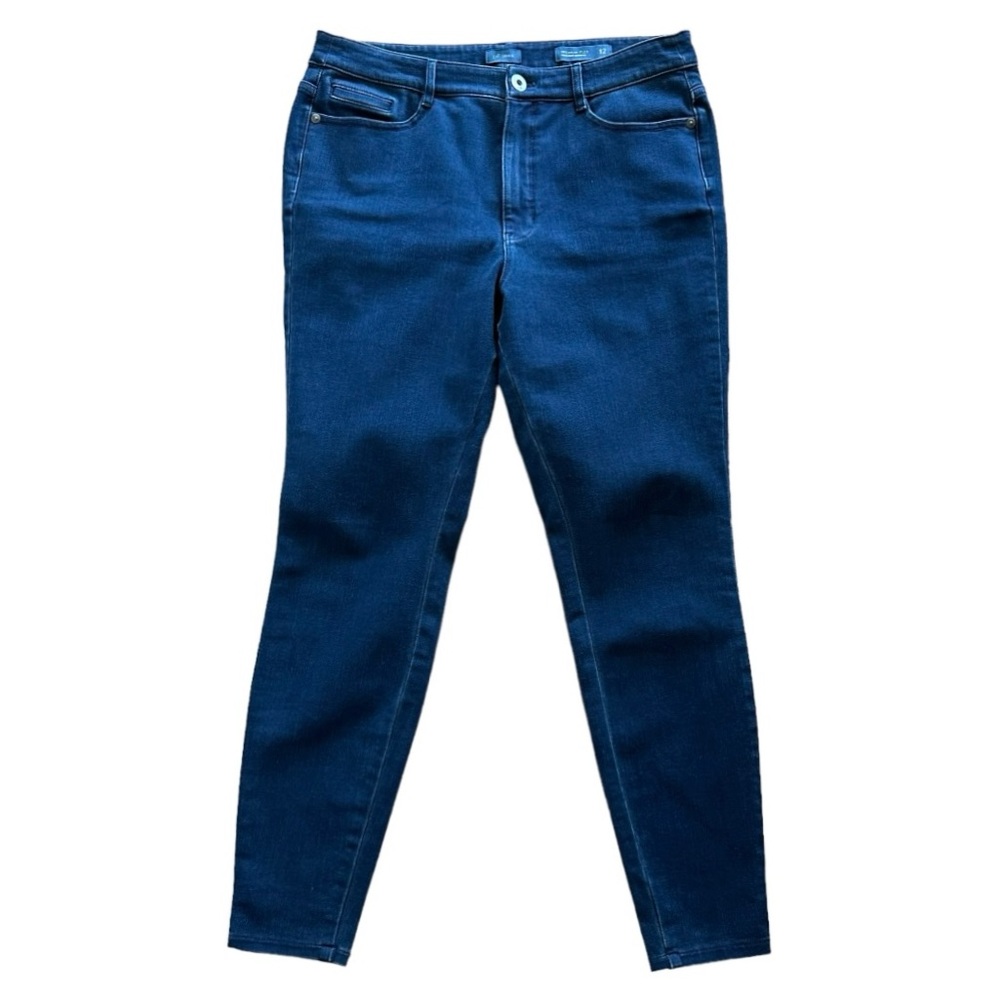 J.Jill Premium Flex High Rise Denim Leggings Size 12 - Picture 3 of 16